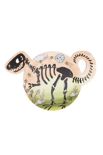 7" Paper Dinosaur Party Plates 8pcs