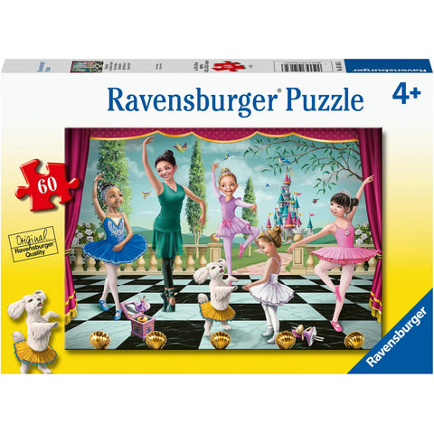 60 Piece Puzzle: Ballet Rehearsal - Ages 4+