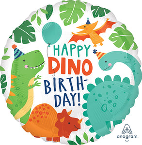 Dinomite Happy Birthday 17" Balloon