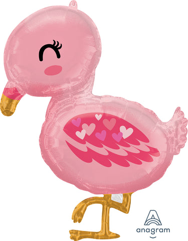 Flamingo Baby Balloon 32"