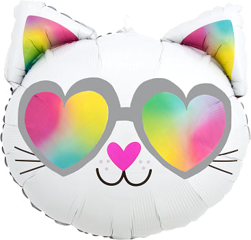 Cool Kitty Balloon 17"