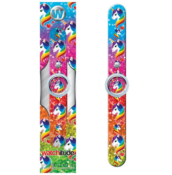 Rainbow Unicorns - Watchitude slap Watch-All Ages