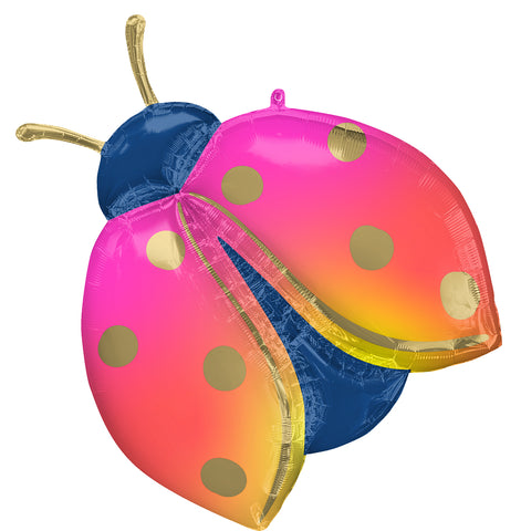 Colourful Ladybug Balloon 33"