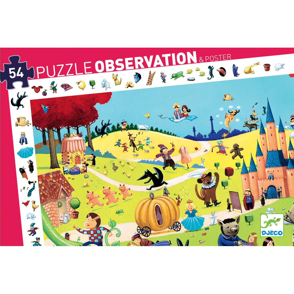 Observation Puzzle / Tales / 54pc 4+