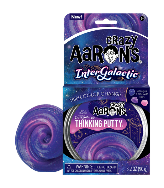 Thinking Putty: Intergalactic 4" Tin - Ages 3+