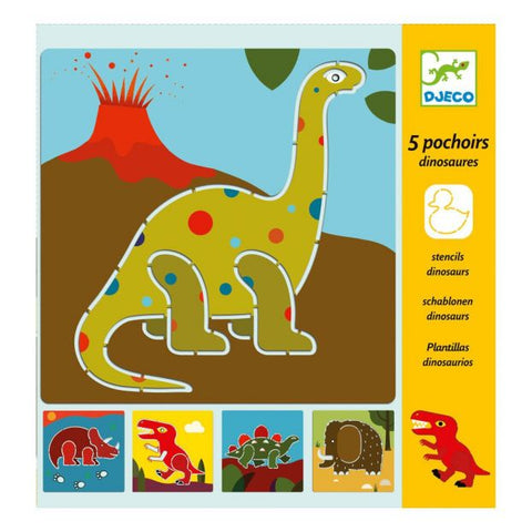 Dinosaurs Stencils - Ages 4+