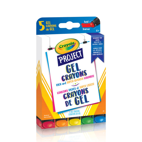5 Project Gel Crayons - Ages 6+
