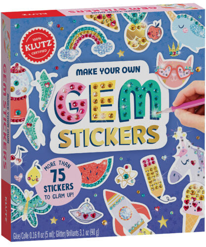 Klutz: Make Your Own Gem Stickers - Ages 6+
