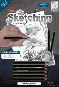 Mini Sketching Made Easy: Dolphins - Ages 8+