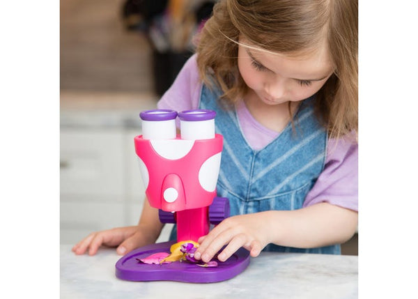 GeoSafari Jr. My First Microscope: Pink - Ages 3+