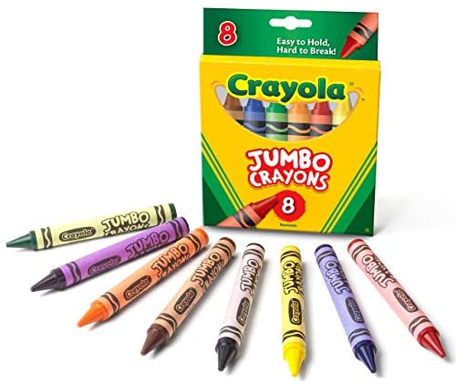  20 Piece Learning Days Jumbo Crayons : Toys & Games