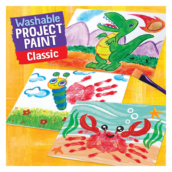 Washable Kids' Project Paint, 6 Count - Ages 3+