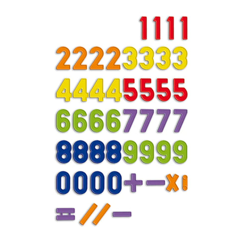 123 Magnetic Numbers: 48pcs - Ages 4+