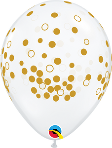 Diamond Clear Latex Balloon 11": Multiple Styles Available