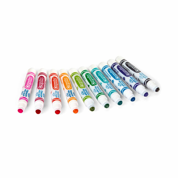 Crayola Ultra-Clean Washable Stampers Markers - 10 Count