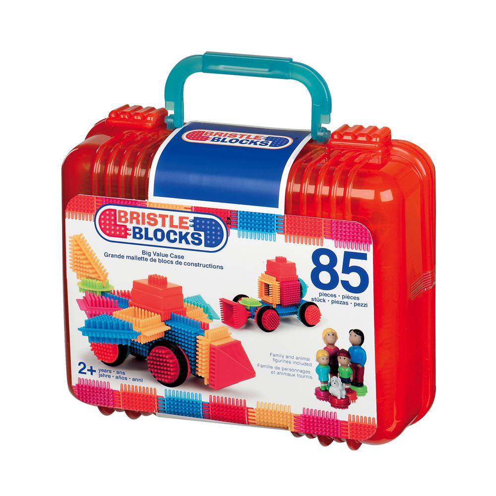 Bristle Blocks - 85 Piece Big Value Case - Ages 2+