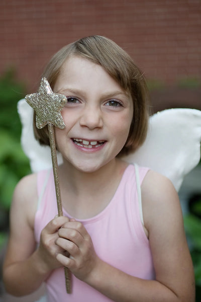 GP: Gracious Gold Sequins Tutu, Wings and Wand Set - Size 4-6