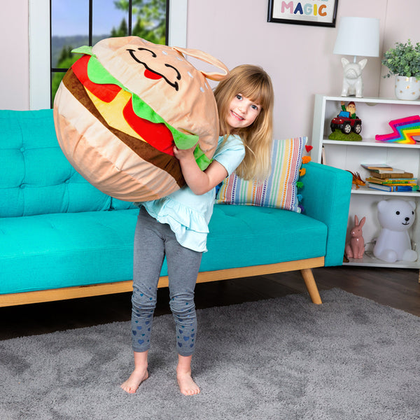 Toy Storage Bag: Hamburger