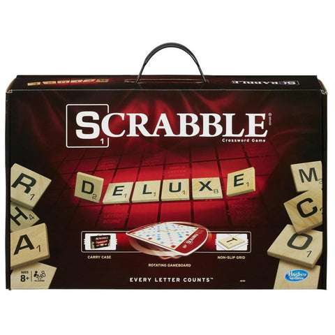 Scrabble Deluxe Edition - Ages 8+