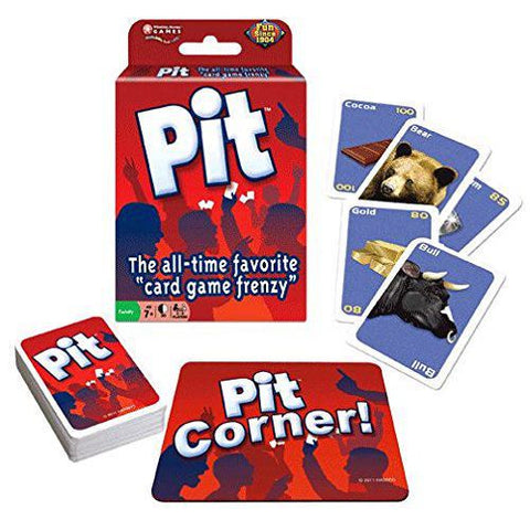 Pit: the all-time favourite "card game frenzy" - Ages 7+