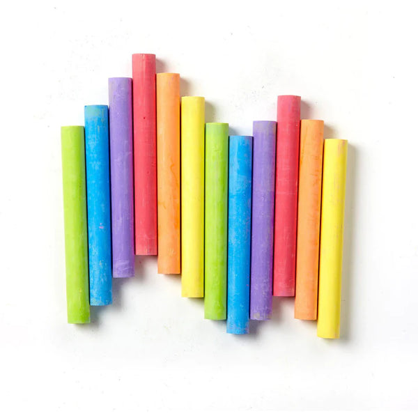 Chalk: Coloured, 12 Count - Ages 4+