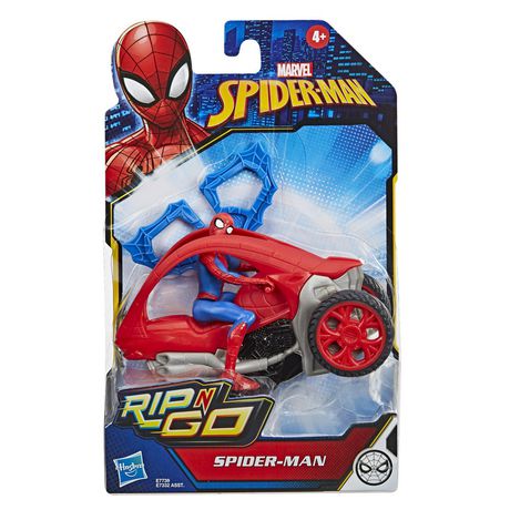 Marvel Spider-Man Rip N Go Vehicle: Assorted Characters - Ages 4+