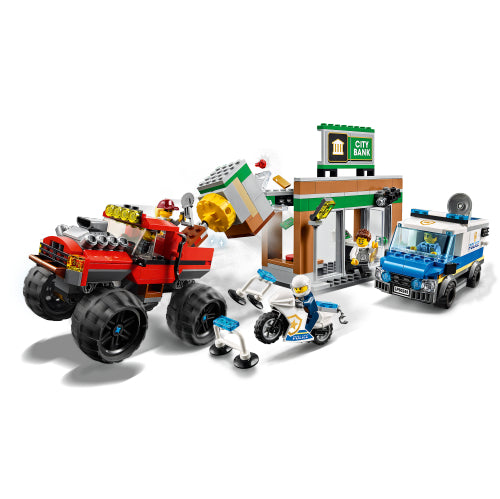 Lego monster truck police sales