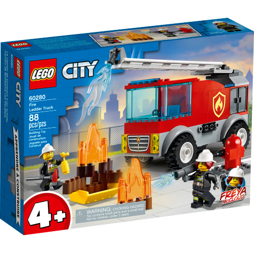 City: Fire Ladder Truck - Ages 4+
