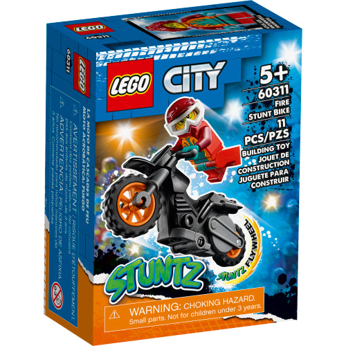 City: Fire Stunt Bike - Ages 5+