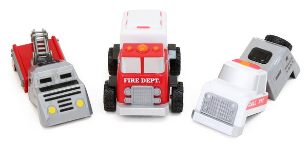 Magnetic Build-a-Truck: Fire and Rescue - Ages 2+