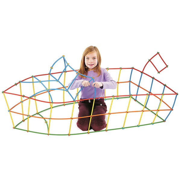 Straws & Connectors: 400 Piece Set - Ages 4+
