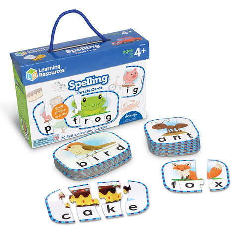 LR: Spelling Puzzle Cards - Ages 4+