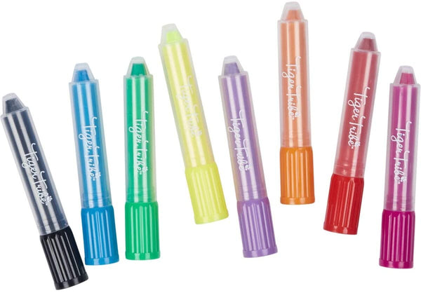 Silk Crayons Tiger Tribe 8 Crayons