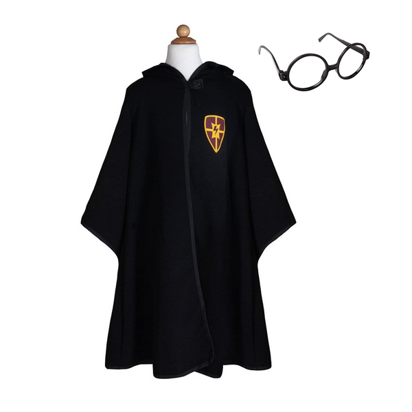 Wizard Cloak with Glasses - Multiple Sizes Available