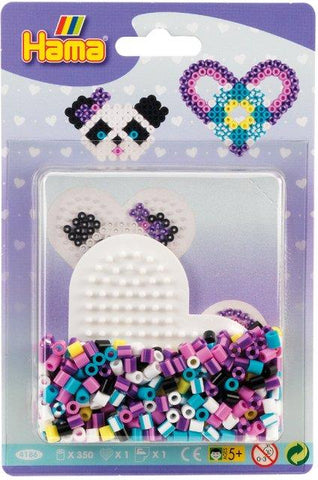 Small Striped Bead Blister Packs: Multiple Styles Available- Ages 5+