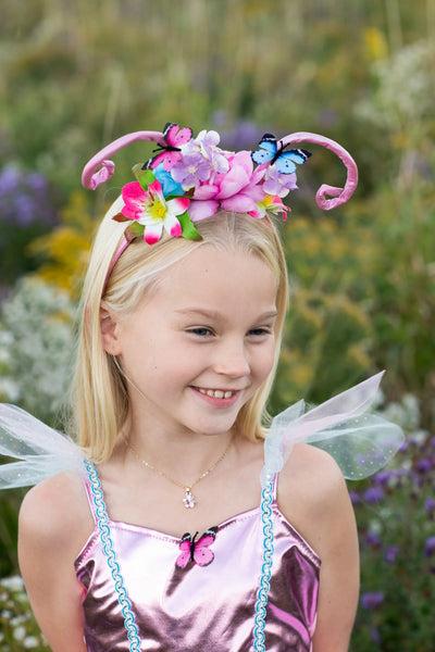 Woodland Butterfly Dress and Headband - Size 5-6