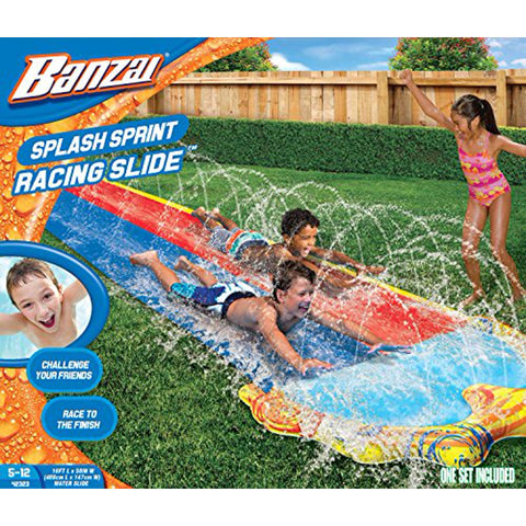 Splash Sprint Racing Slide - Ages 5+