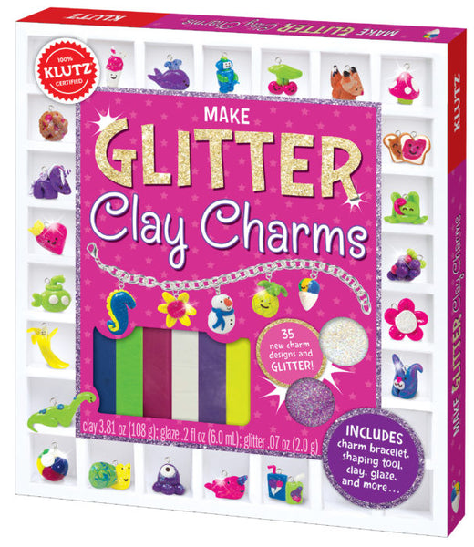 Klutz: Glitter Clay Charms - Ages 8+