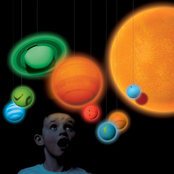 Smithsonian: 3D Hanging Glowing solar system - Ages 8+