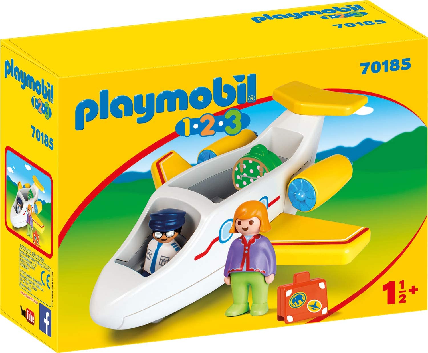 123: Plane with Passenger - Ages 18mth+