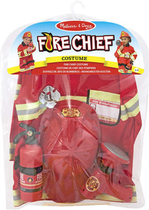 Fire Chief Costume - Ages 3-6