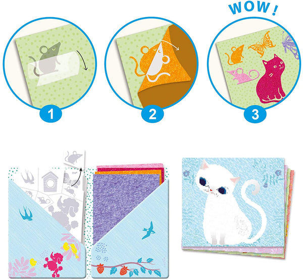 Djeco: Artistic Patch -Little Pets - Ages 6+