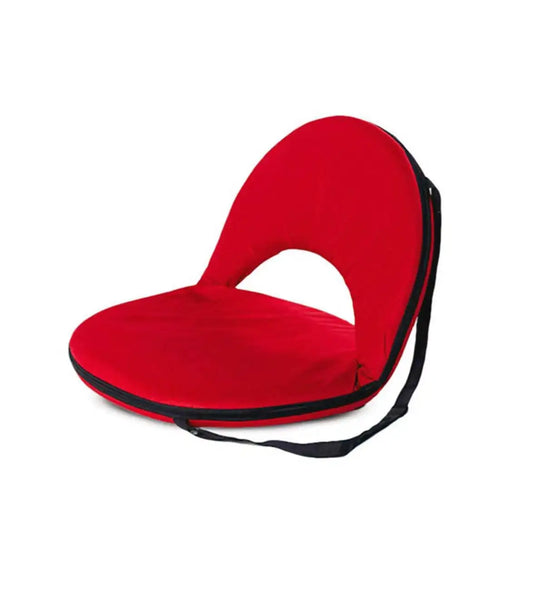 Portable 5-Position Folding Chair - Red