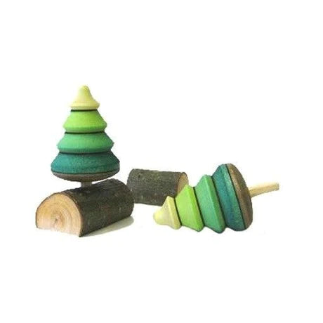 Spin Top - Wooden: Oh Tannenbaum - Ages 6+