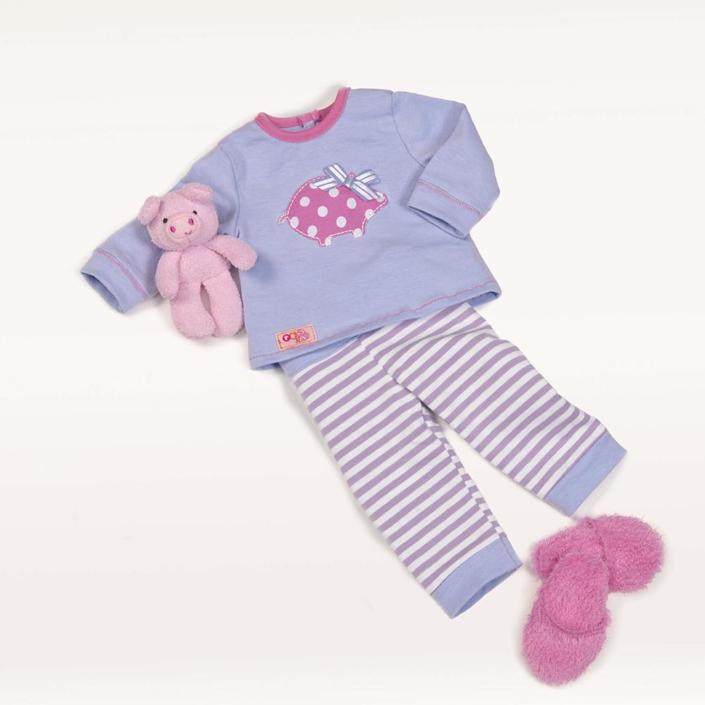 Morning, Noon and Nighty 18" Doll Outfit - Ages 3+