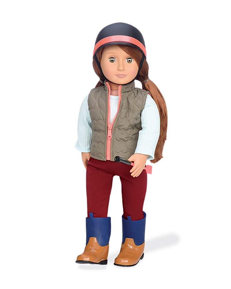 Outfit Our Generation Dolls Horse Rider Leah Doll 18-inch Riding