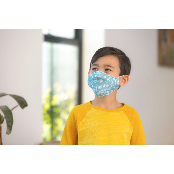 Children's Non-Medical Cotton Face Mask with Ear Saver