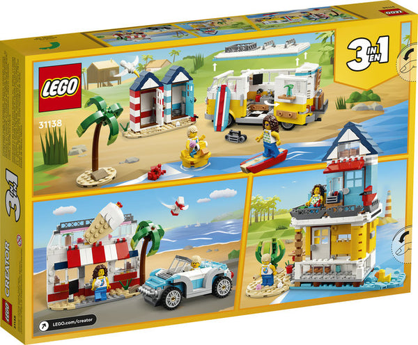 Lego: Creator Beach Camper Van - Ages 8+