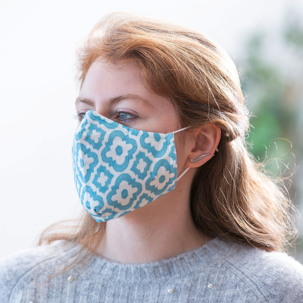 Adult Non-Medical Antimicrobial Tea-infused Cotton Face Mask