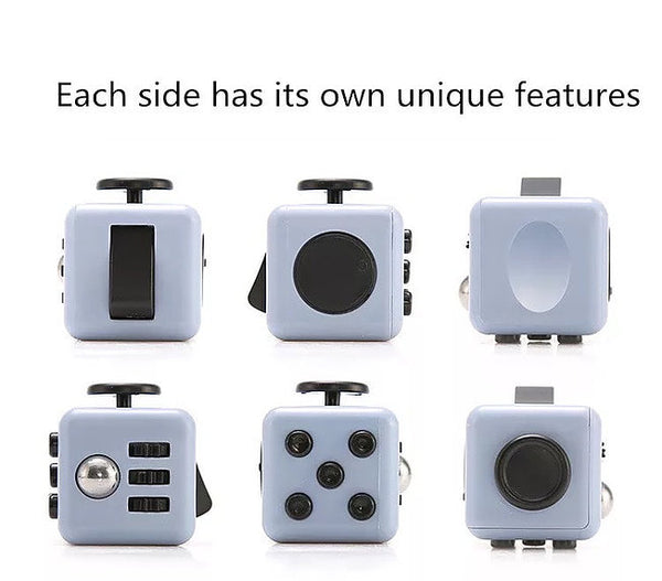 Fidget Cube: White/Black - Ages 5+